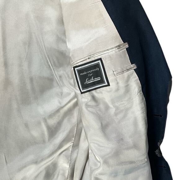 Christian Dior Le Connaisseur Pari New York Mens Suit Jacket Soft Imported Fabri - Picture 5 of 13